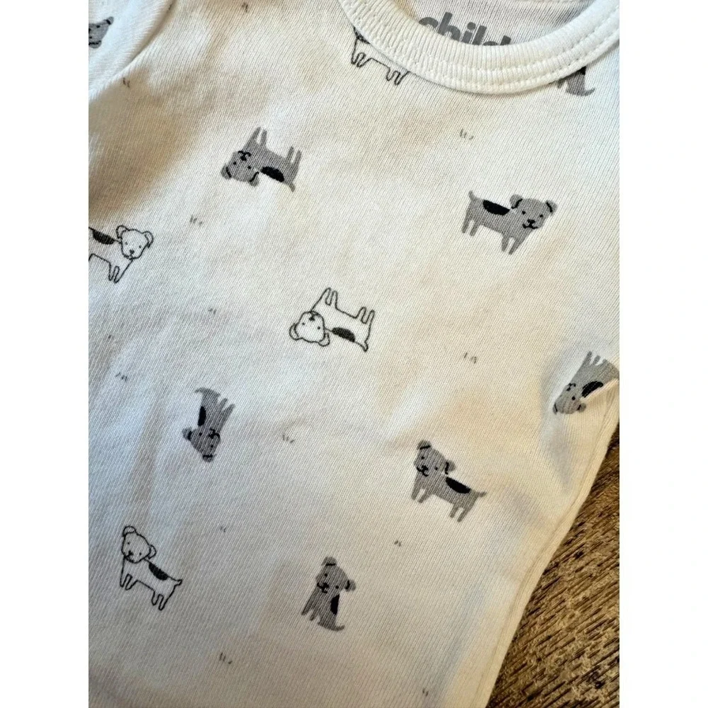 Carters Preemie Baby Boy Dog Outfit Bodysuit Shirt Pants Clothes Reborn Doll - Picture 7 of 8